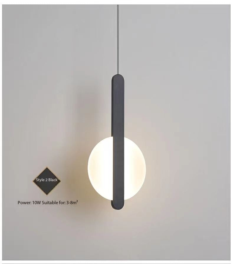 Moderne Minimalistisk Sengside Pendellampe Luvikno