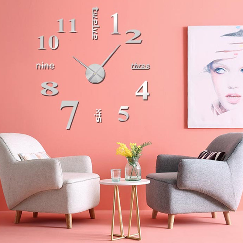 DIY Moderne Die-Free Veggklokke | Luvikno
