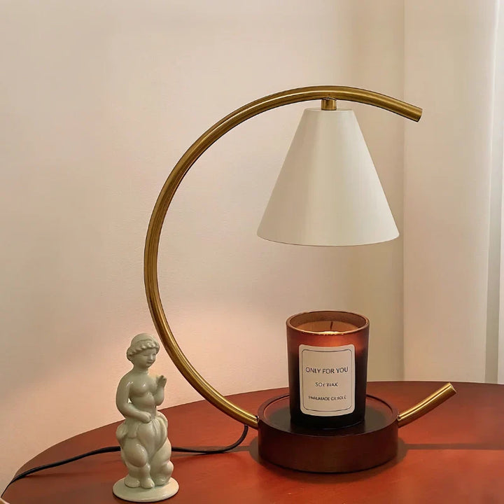 Moon Arc Wax Lamp | Luvikno