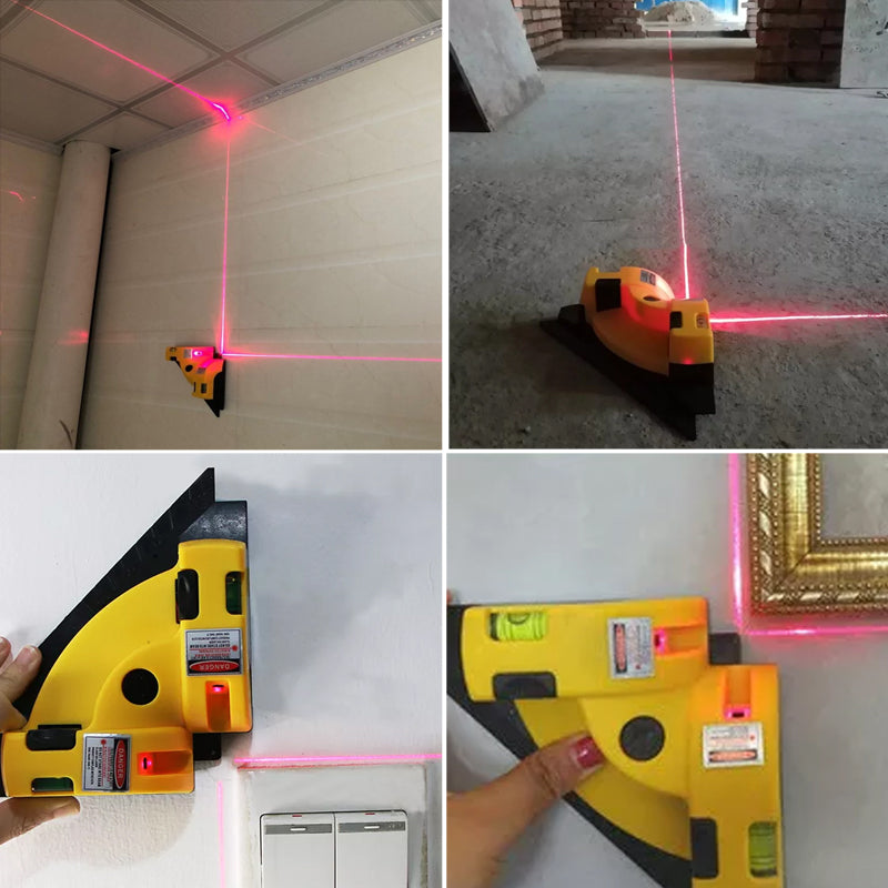 Multifunksjonell 90° Vinkel Laser Nivå | Luvikno