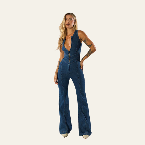 Luvik | Muotoonmuotoilevat Denim Haalarit