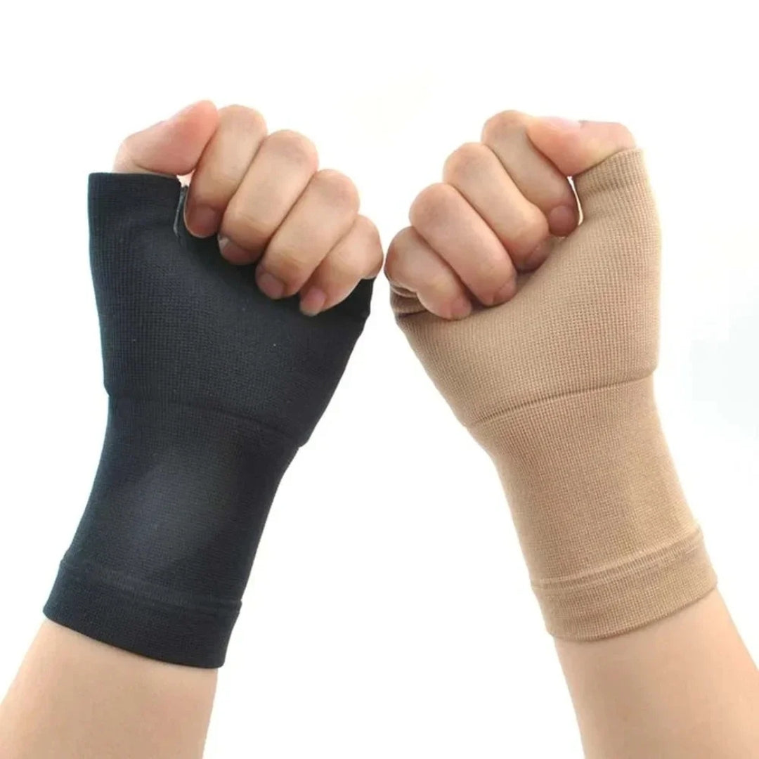 ReliefGrip | Håndleddskompresjonsstrømpe med tommelfingerstøtte – Smertelindring, hevelsesreduksjon & leddstabilitet Luvikno