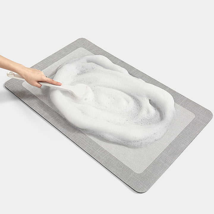 Non-Slip Minimalisme Baderomsgulvmatte - Super Absorberende, Lett å Rengjøre | Luvikno