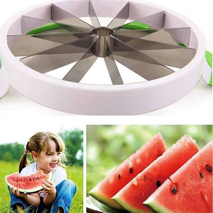 Multifunksjonell Håndholdt Rund Deler Vannmelon Cutter | Luvikno