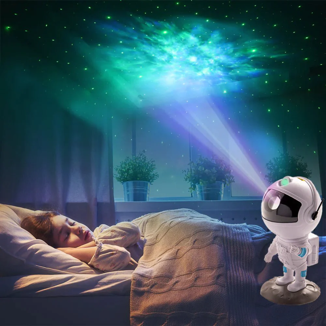 Astronaut Romlys Nattlys Luvikno