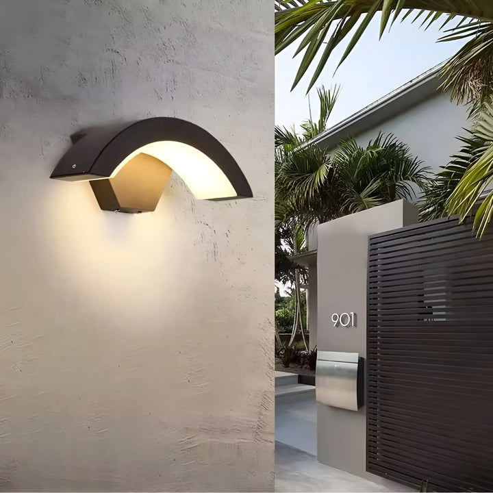 LumiGuard – Bevegelsessensor Utendørs Vegglampe