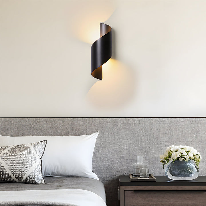 LED Vegglampe med minimalistisk aluminiumsdesign Luvikno