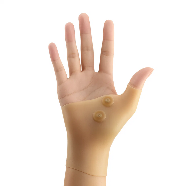 Smertelindring + Kompresjon – Non-Slip Silikon – Artritt & Leddstøtte for Hverdagskomfort Luvikno