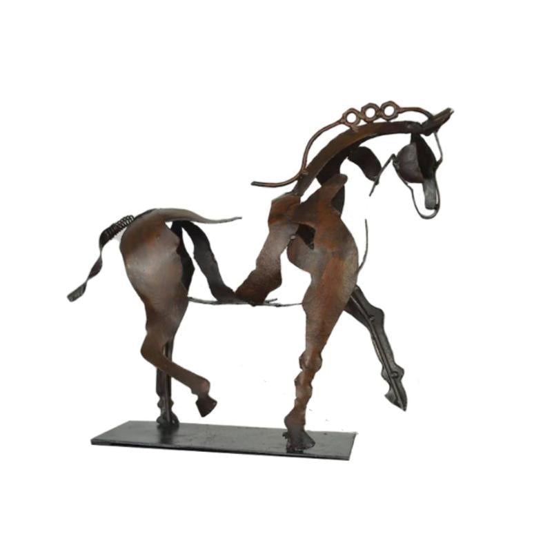 Hollow Metal Horse Ornament | Luvikno