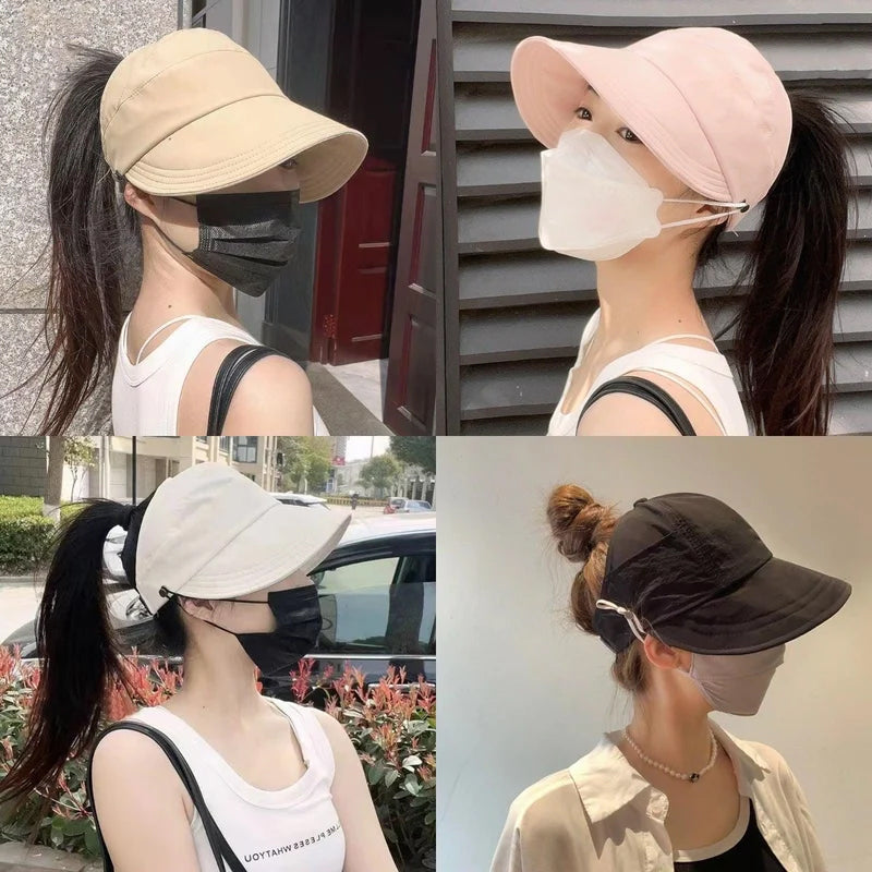 Utendørs UV-beskyttelse Hollow-Top Solhatt | Luvikno