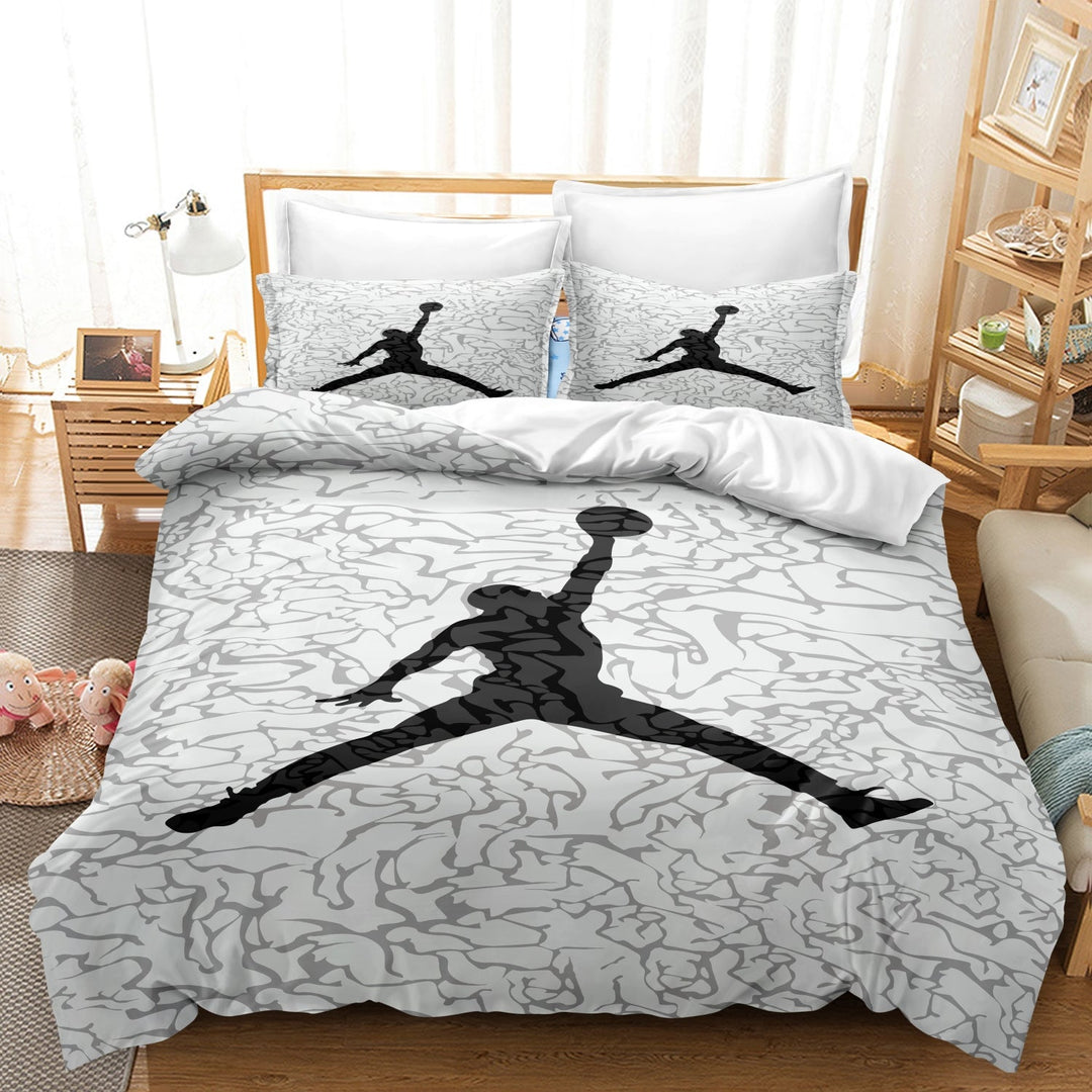 Luvikno | Sporty Luxury Basketball Duvet Cover Set - Ultimate Sleep Comfort