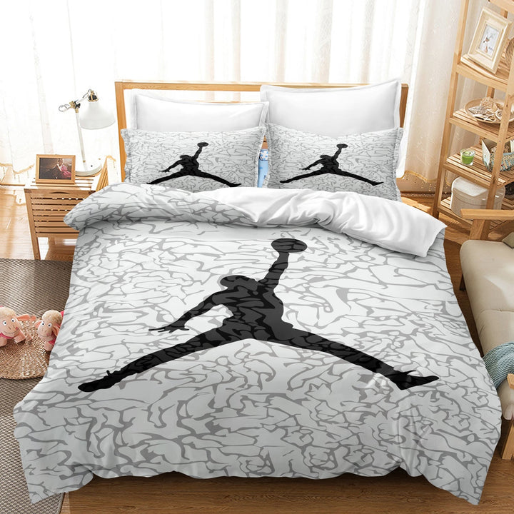 Luvikno | Sporty Luxury Basketball Duvet Cover Set - Ultimate Sleep Comfort