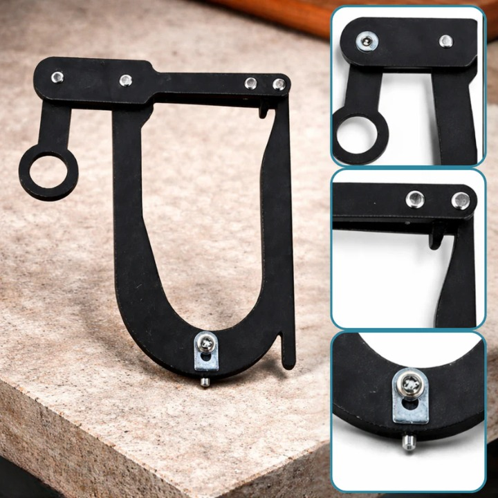 Rope Clamp ABS Plastic 8 cm – Camping & Outdoor | Luvikno