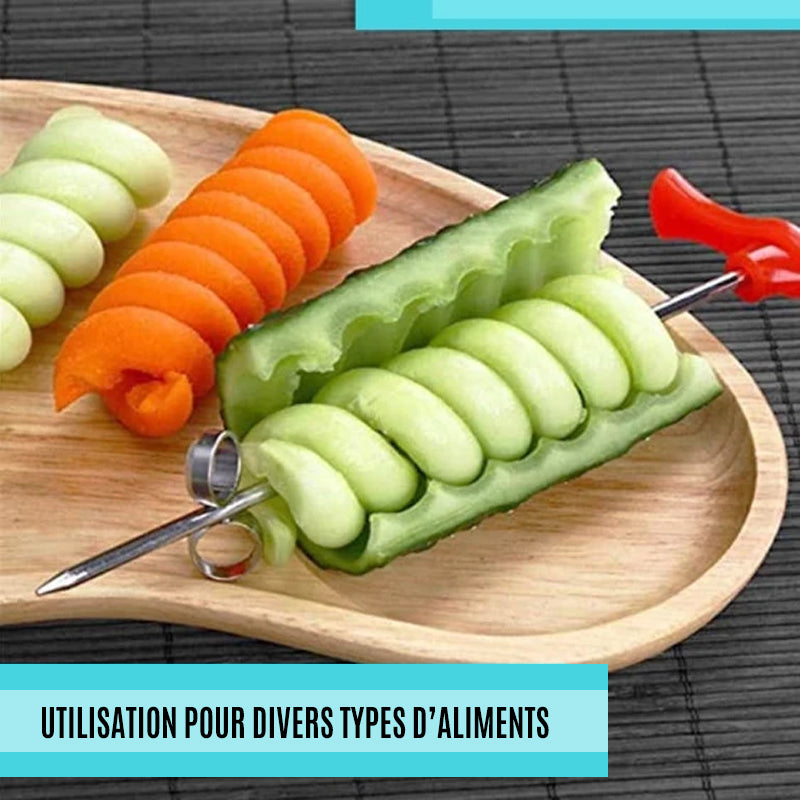 Spiral Cutter for Fruits and Vegetables | Luvikno