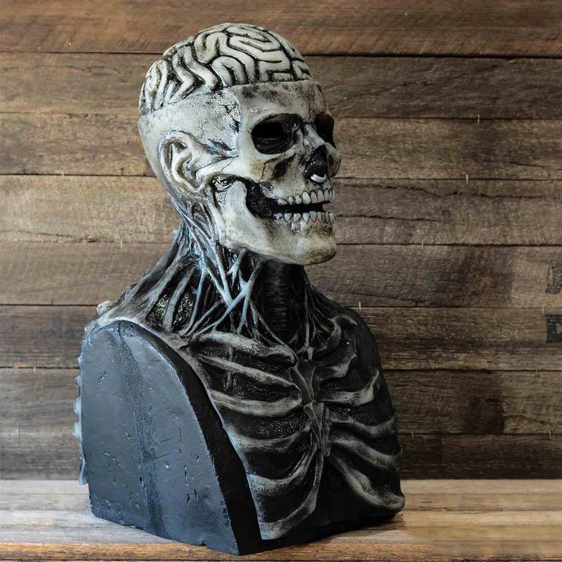 Luvikno | Skeleton Mask - Med denne vil du ha det mest skumle ansiktet i verden!