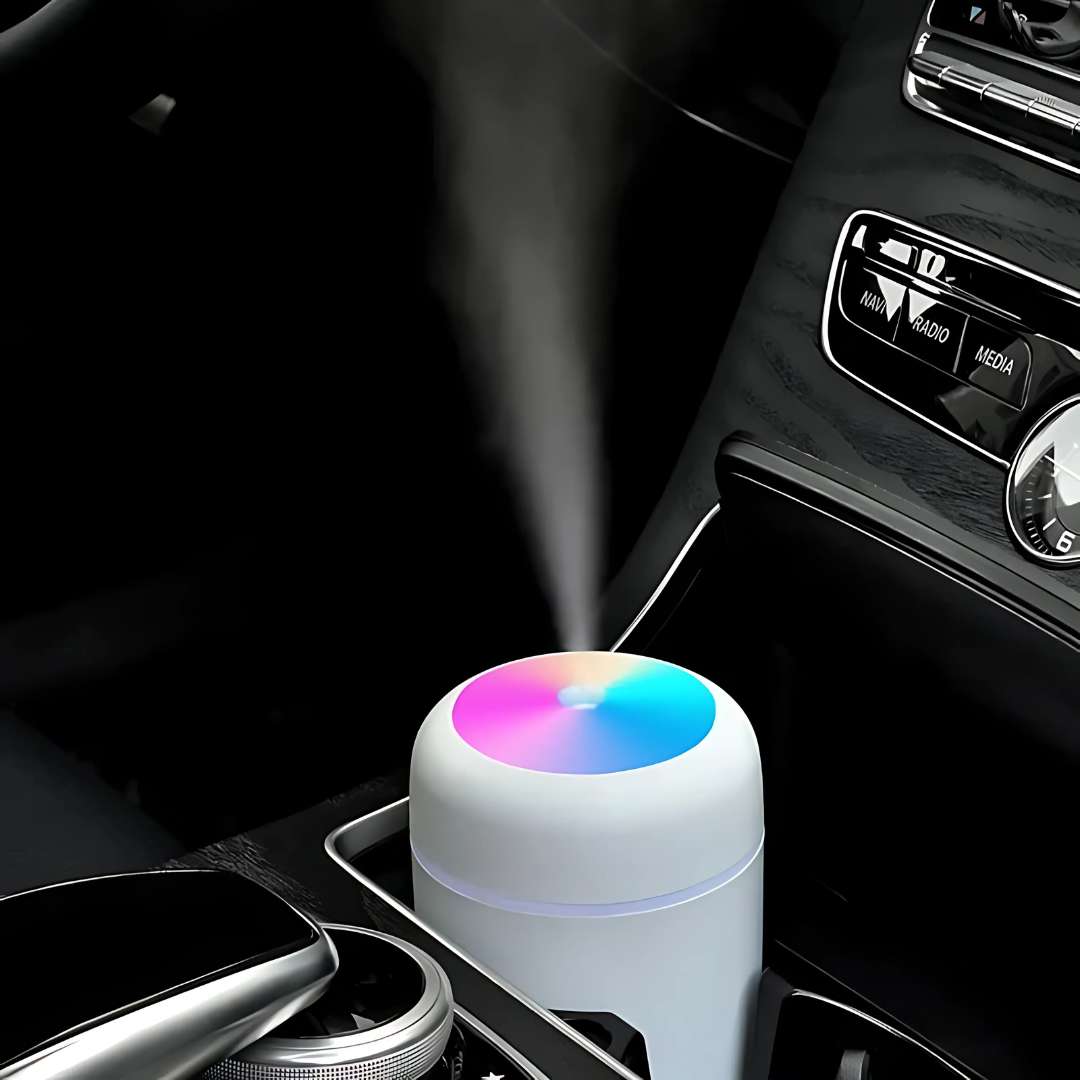 PureBreeze Luftfukter Luftrenser | Dual Funksjons Enhet - for Allergier - Støv - Lukt Kontroll og Optimal Fuktighet Luvikno