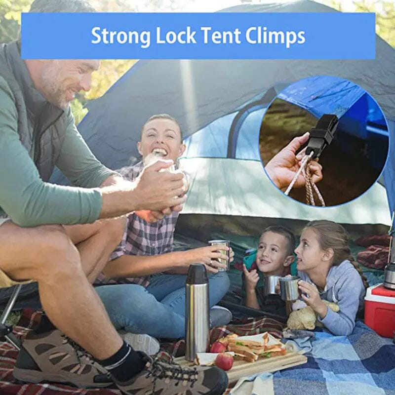 Justerbar Heavy Duty Lock Grip for Tarp & Shade Cloth | Luvikno