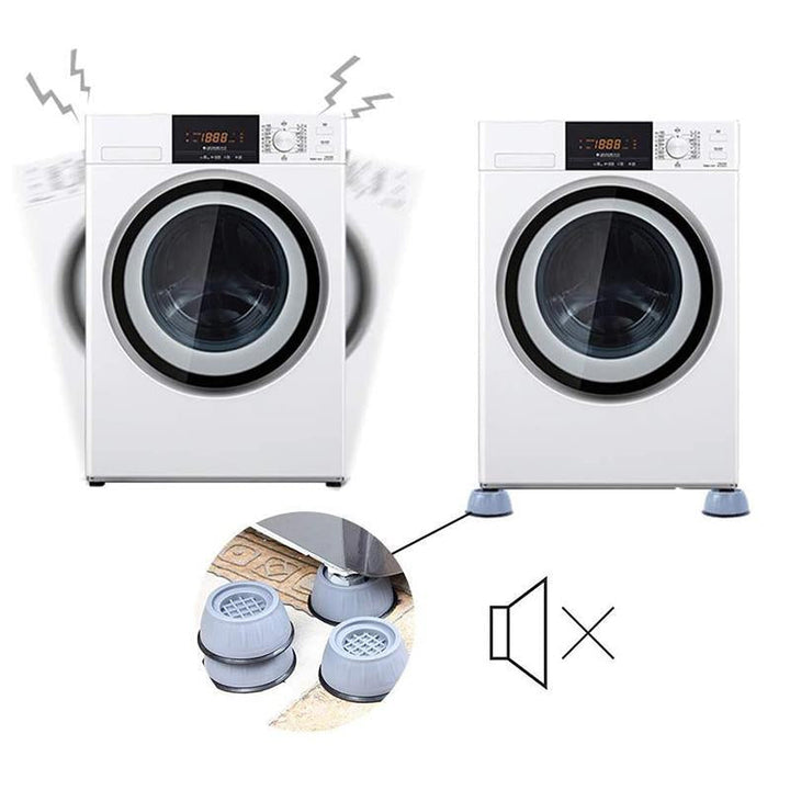 4 stk Anti Vibrasjon Vaskemaskin Støtte | Luvikno