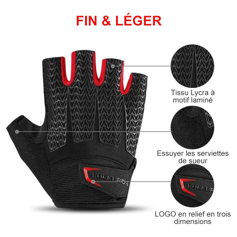 Halv Finger Sykkelhansker | Luvikno