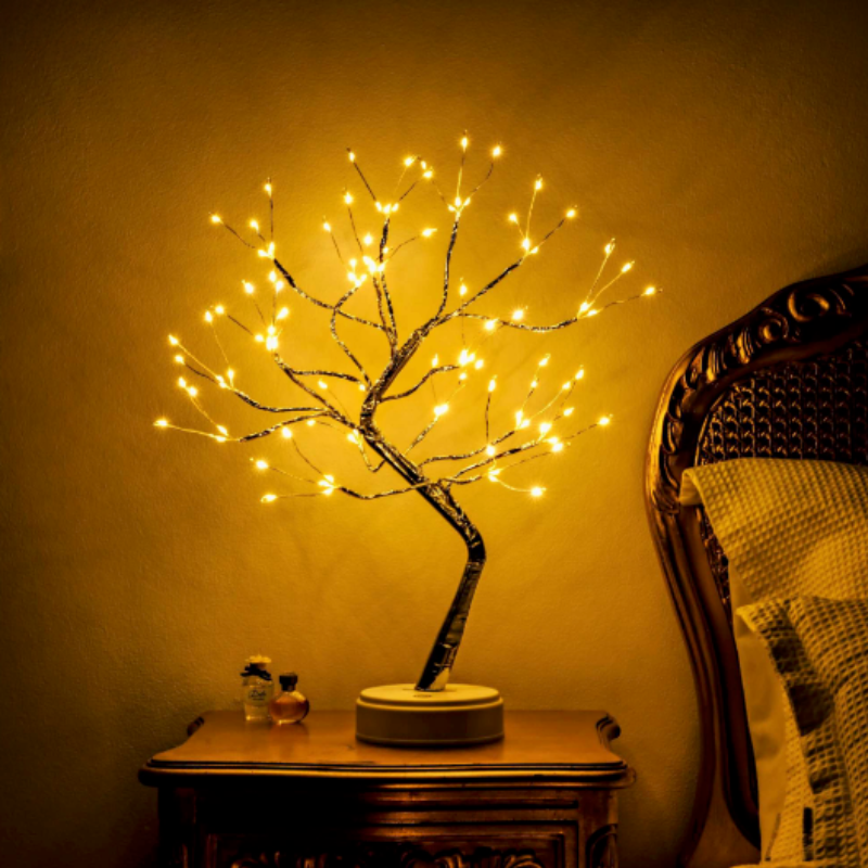 Luvikno | LuxeGlow Bonsai Tree Lamp | Elegant belysningsløsning for et fredelig innemiljø