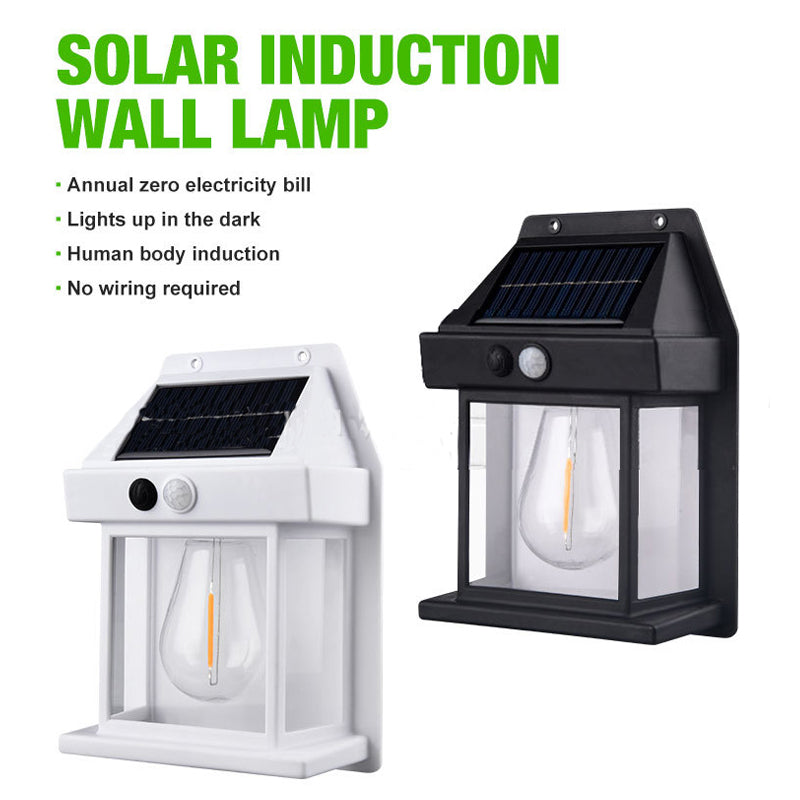 Solar Wolfram Vegglampe | Luvikno