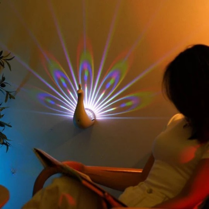 Dekorativ lampe med fjernkontroll og fargeeffekter Luvikno