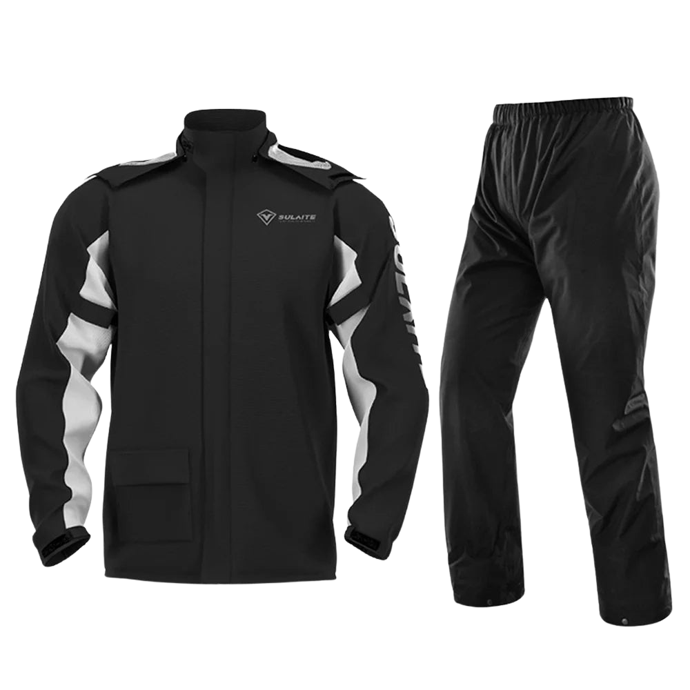 Luvik | Unisex Moottoripyörä Sateenake - vedenpitävä ja hengittävä - Kevyt muotoilu