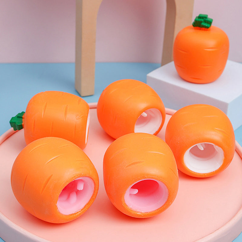 Squishy Toy Gulrot Dokke Luvikno