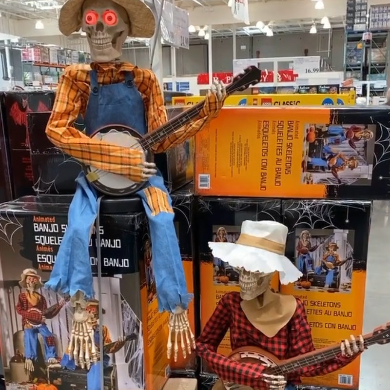 Animerte Duel Banjo Skeletter S DrôLes | luvikno