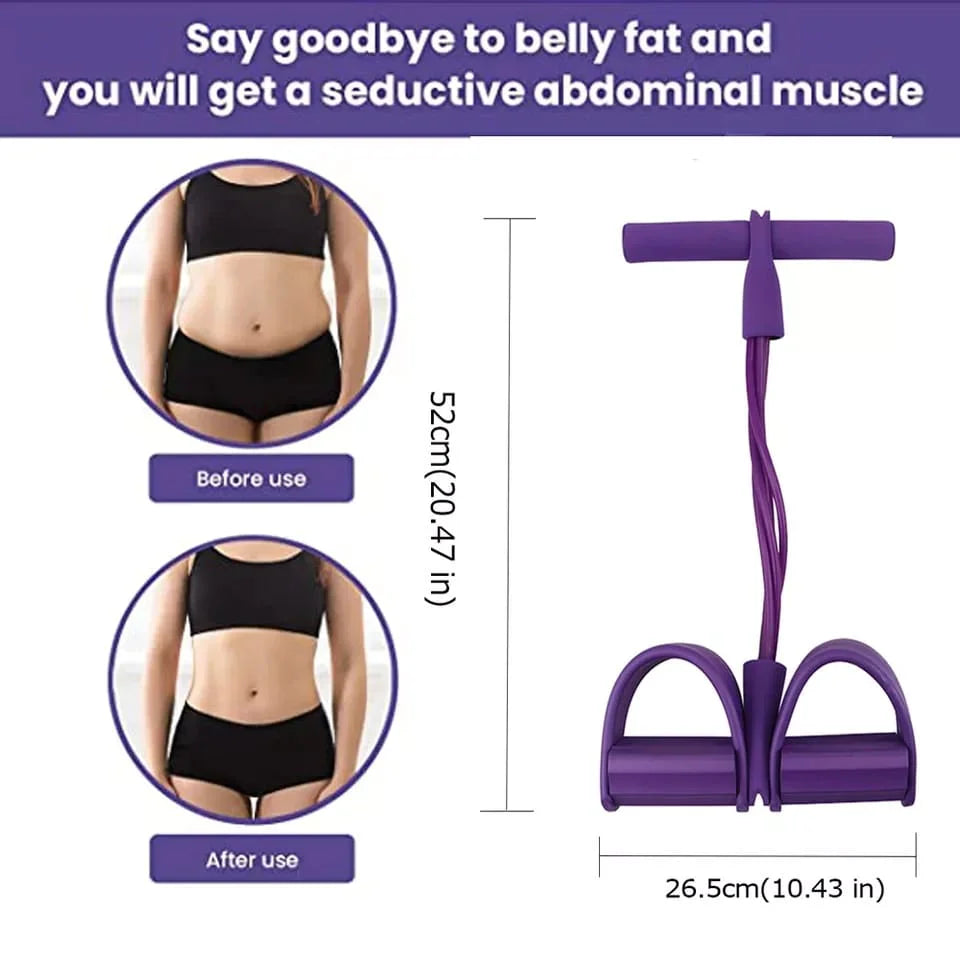 Pull Rope Ab Exerciser Tummy Trimmer Luvikno