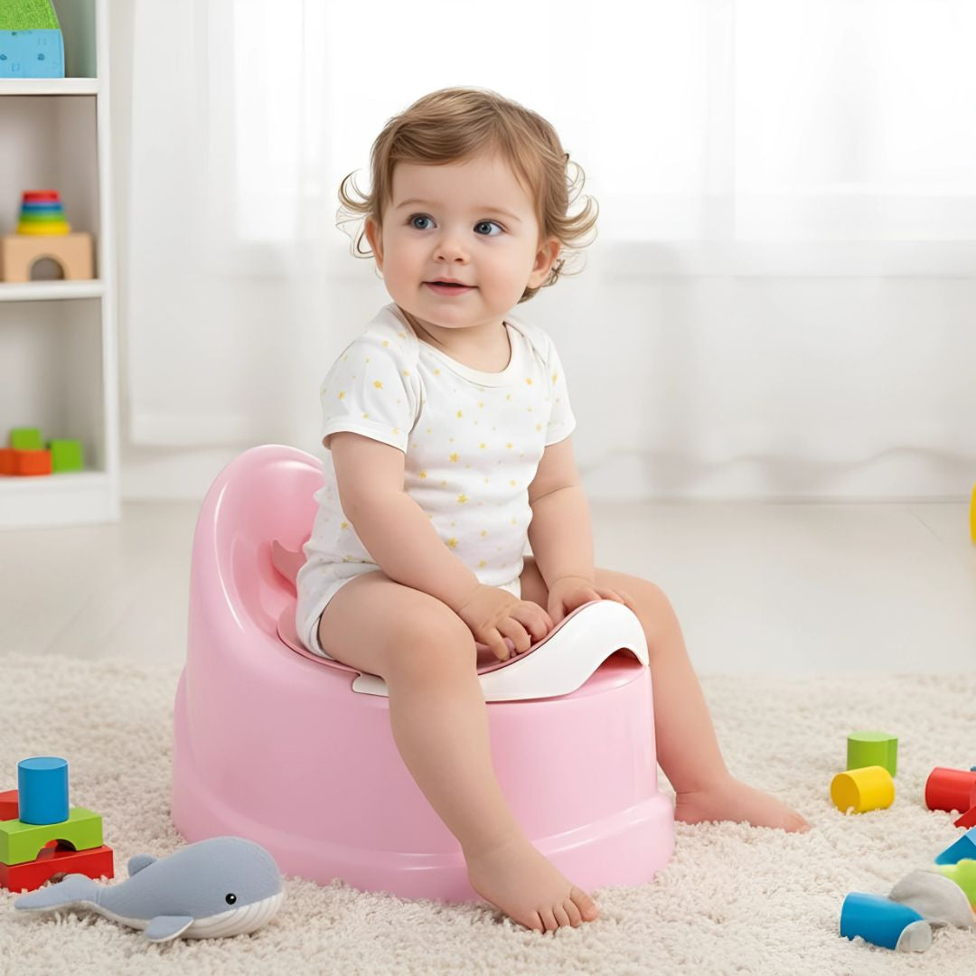 Slip Potty Stol – Barnesikkerhet – Avtagbar Enkel Rengjøring Skål – Ergonomisk Komfort – Stressfri Småbarn Toalettrening Hjelp Luvikno