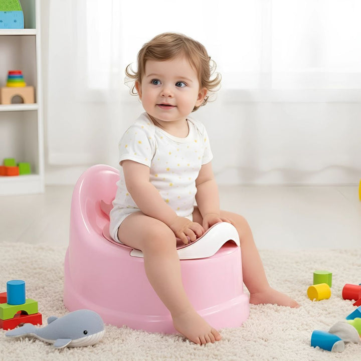 Slip Potty Stol – Barnesikkerhet – Avtagbar Enkel Rengjøring Skål – Ergonomisk Komfort – Stressfri Småbarn Toalettrening Hjelp Luvikno