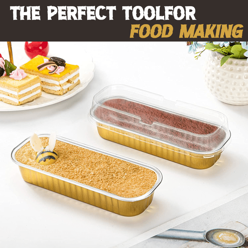 ENGANGS ALUMINIUMFOLIE TIN BOKS | Luvikno