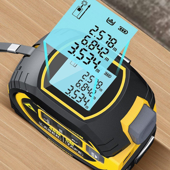 3-i-1 infrarød laser tape måling | Luvikno