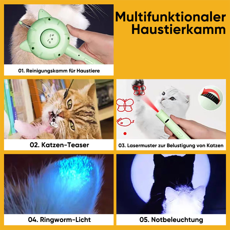 Luvikno | Utviklebar kattkam for kjæledyr
