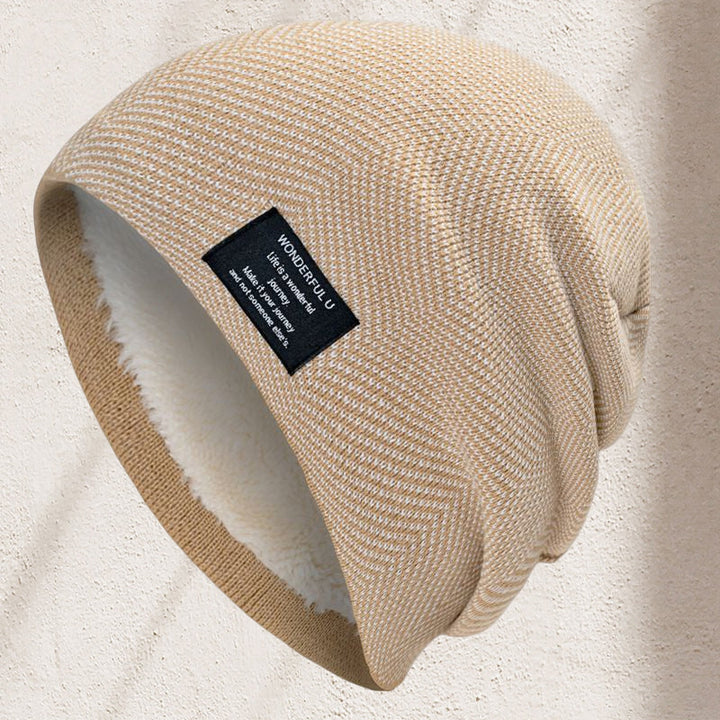 Luvikno | Vinter Utendørs Fleece Strikket Lue