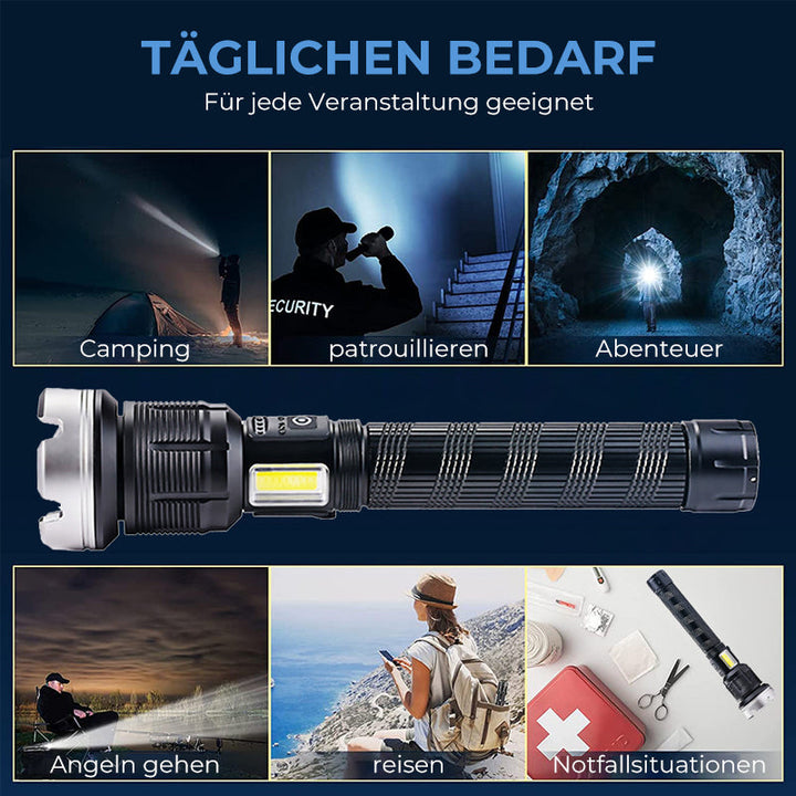 LED-Zoom-Flashlight | Luvikno