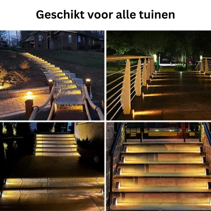Stilige og moderne LED trappelys - StepBright | Luvikno