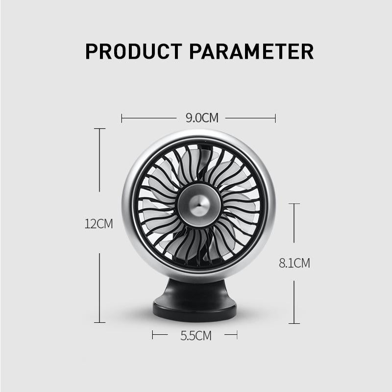 Bil Air Vent USB Vifte | Luvikno