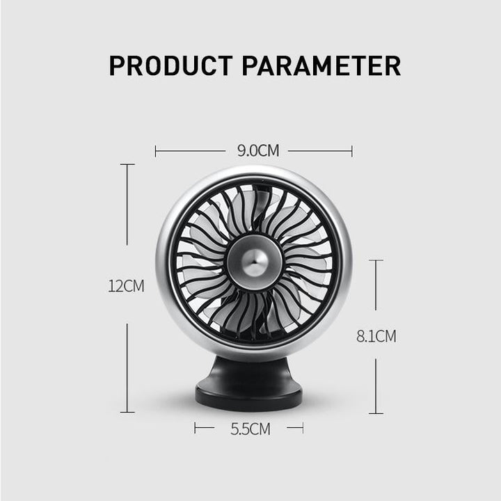 Bil Air Vent USB Vifte | Luvikno