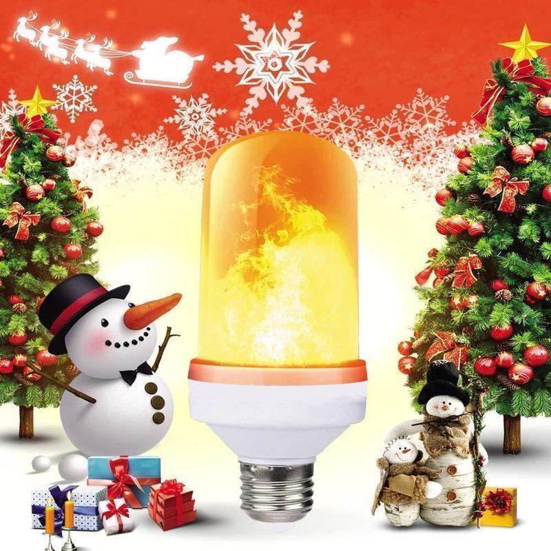 Flamme LED Lampe med Gravitasjonssensor | luvikno