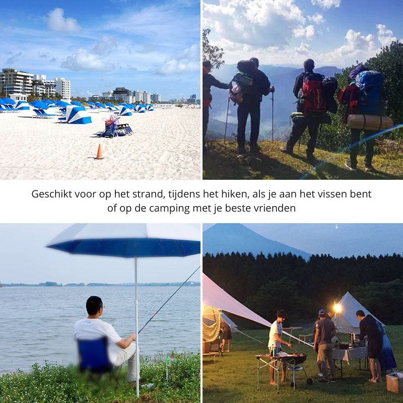 MoonFold Stol - Kompakt Sammenleggbar Stol for Utenfor Luvikno