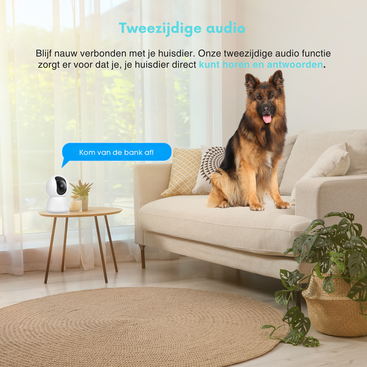 Luvikno | Premiumpets Smart Kamera - Hold Kontakt med Kjæledyret Ditt