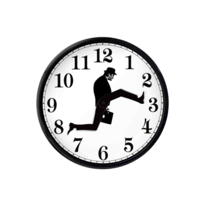 Ministry of Silly Walks Clock | Luvikno