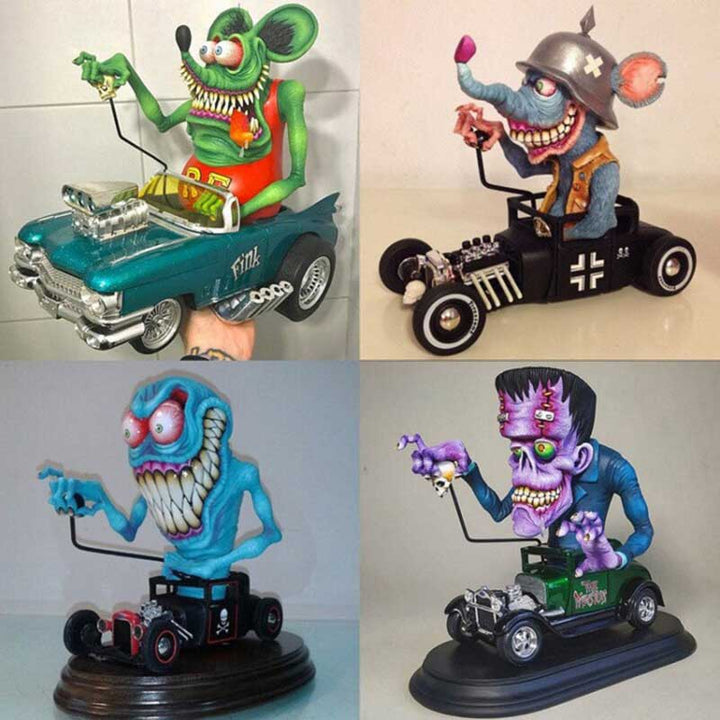 Sinne Stor Mun Monster Statuer | Luvikno