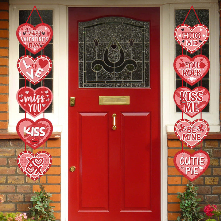 Glad Valentinsdag Festdekorasjonsbanner | Luvikno