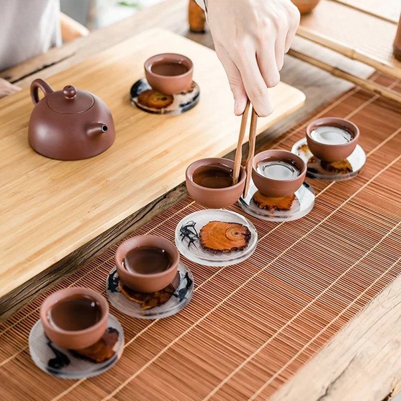 Harz Pine Drink Coaster | Luvikno