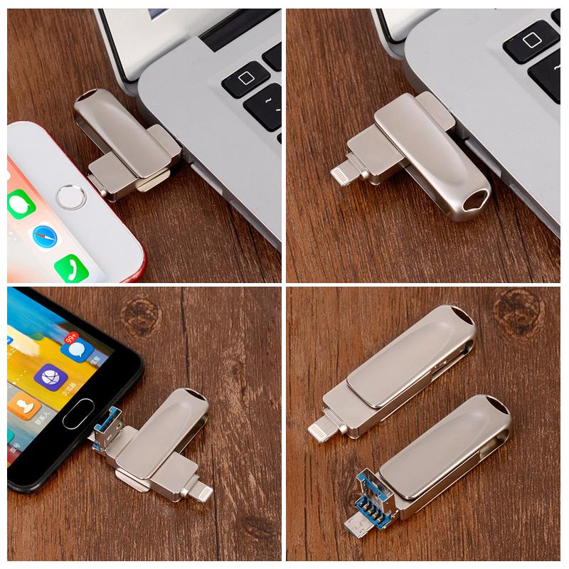 Luvikno | 3-I-1 Mobil USB Minnepin