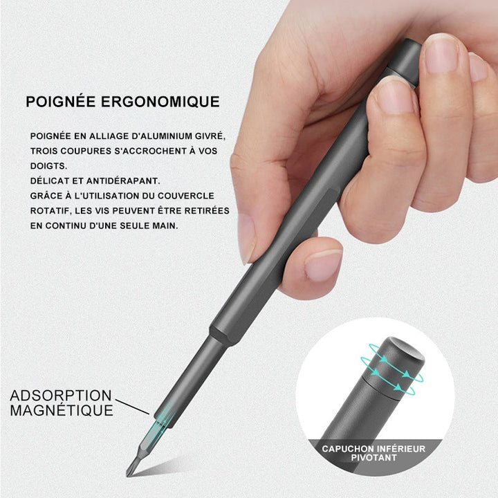 Presisjons skrutrekker sett 62 i 1 | Luvikno