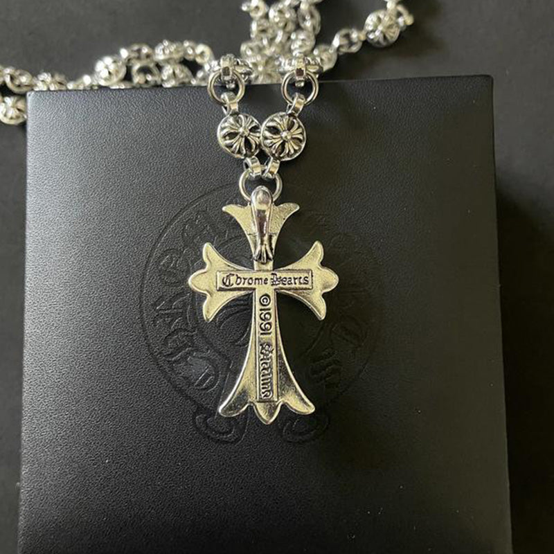 Luvikno | Gothic Cross Pendant Necklace